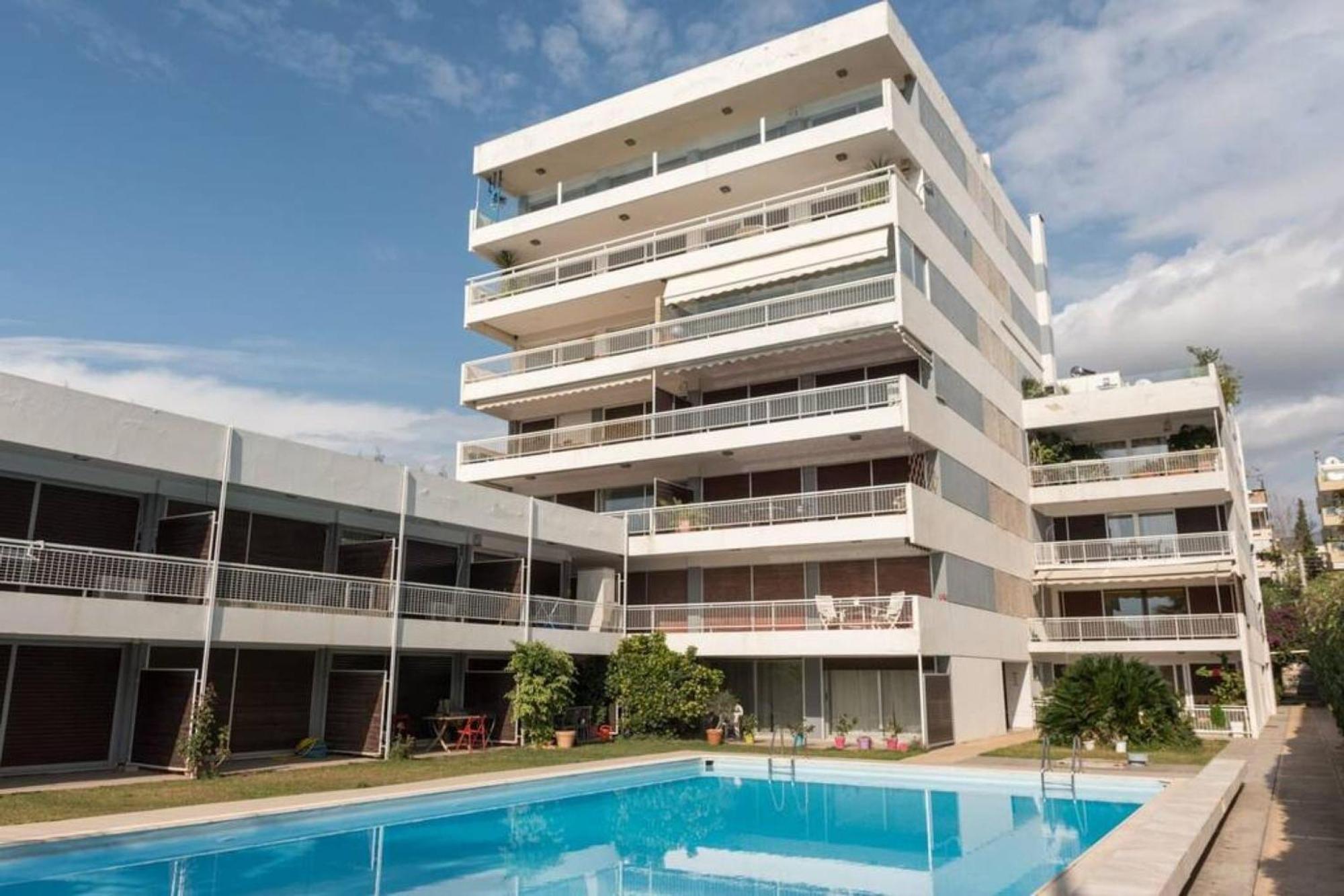 Βουλα A Gem At Voula 1' Walk From The Beach Lägenhet Aten Exteriör bild